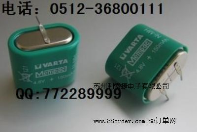 VARTA 늳 ·尲b 4/V150H 150mAh